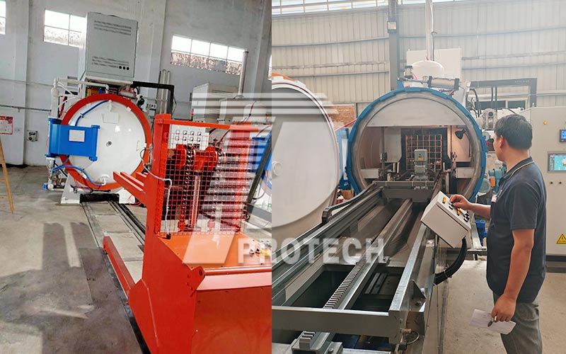 вакуумная газовая закалочная печь